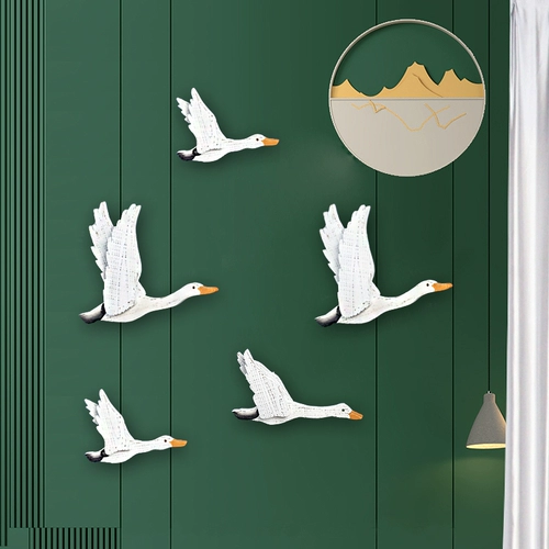 Сад твердый древесина лебедя, стена украшения стены стены настенные настенные крыльца