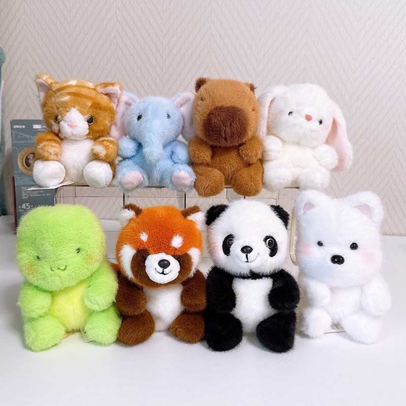 桌伴娃娃摆件小熊猫毛绒玩具豆袋乌龟玩偶学习搭子女生日礼物公仔,玩具/童车/益智/积木/模型,毛绒/玩偶/公仔/布艺类玩具,淘宝优惠券,粉丝福利购,淘宝优惠卷