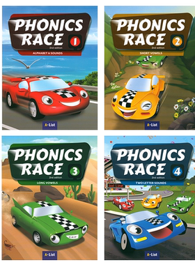 新版phonicsrace自然拼读教材