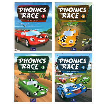 新版phonicsrace自然拼读教材