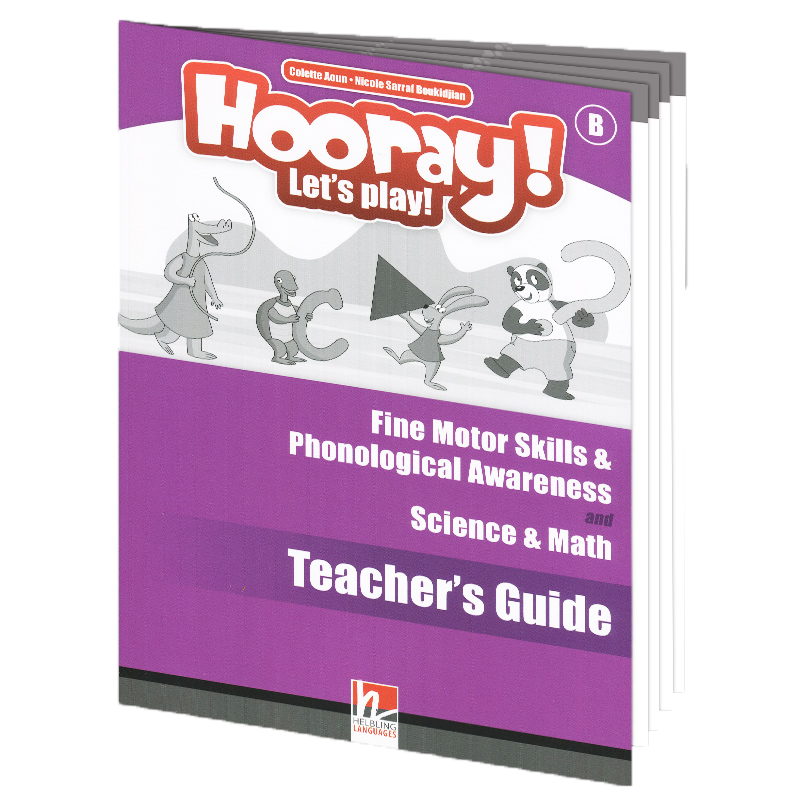 HELBLING LANGUAGES英国黑布林幼儿3-6岁英文教材配套 science&math 数科学教案hooray B大班教师用书lesson plan teacher’s book