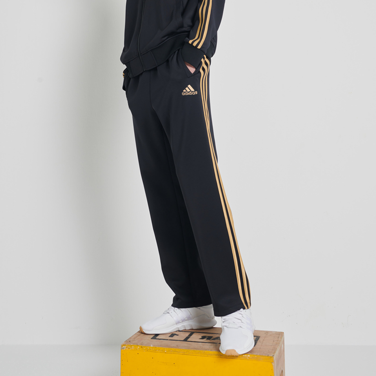 阿迪达斯裤子三条杠运动裤