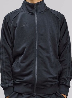 Adidas阿迪达斯外套男 情侣一男一女 经典黑色 夹克 TR30JR-BB