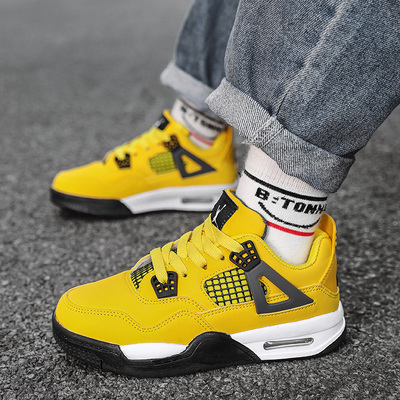 品牌运动鞋男童AJ4球鞋学生板鞋