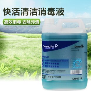庄臣快活清洁消毒液5L全能水家用多功能消毒剂去污泰华施5405218