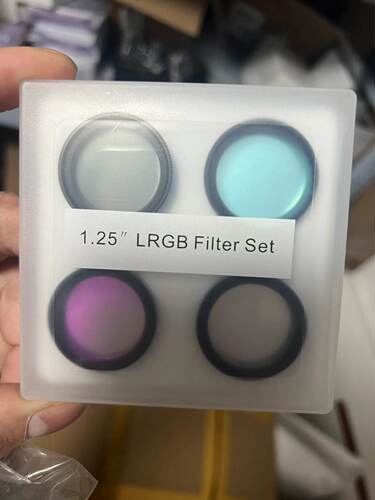 1.25寸 LRGB滤镜 天文望远镜配件 行星深空拍摄