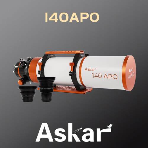 锐星ASKAR 140APO天文望远镜 深空观测 0.8x减焦镜 1.0x平场镜