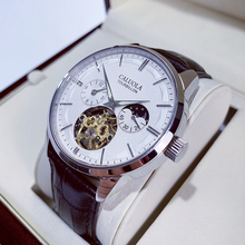 卡罗莱男表机械表全自动男士手表防水品牌正品品牌真皮腕表手表男