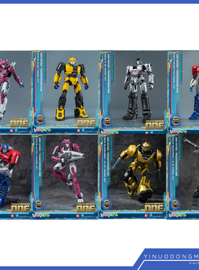YoloPark 75068 变形金刚起源 AMK 擎天柱威震天大黄蜂艾丽塔