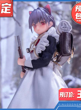 预定定金 神猫跳动 68077 1/12 FKEY原画 菲奇子 火枪手 可动手办