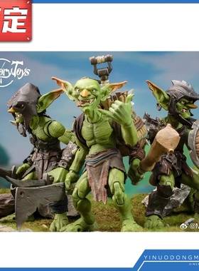 先行预定定金 灵机魂 MEMORY TOYS 哥布林 Goblin 全关节可动人偶