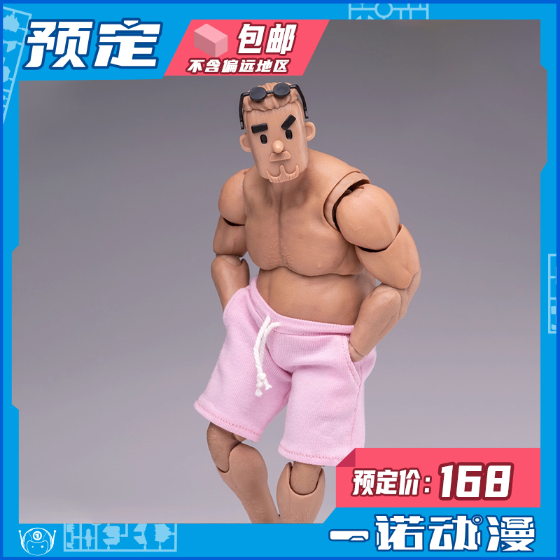 非玩玩具1/12中年方头人素体
