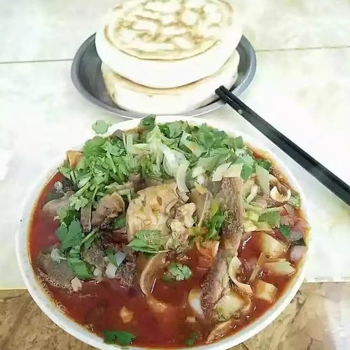 舌尖上的宁夏丁苏莱羊杂普烩面肺精烩250g*4袋石嘴山小吃顺丰包邮