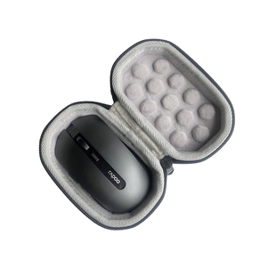 适用Rapoo雷柏7200M蓝牙无线鼠标盒收纳保护包袋套盒硬壳防震抗压