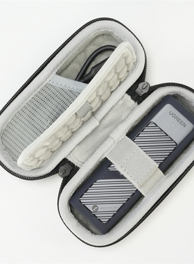 适用绿联固态硬盘盒CM400/CM559/CM578硬盘收纳保护硬壳包袋套盒