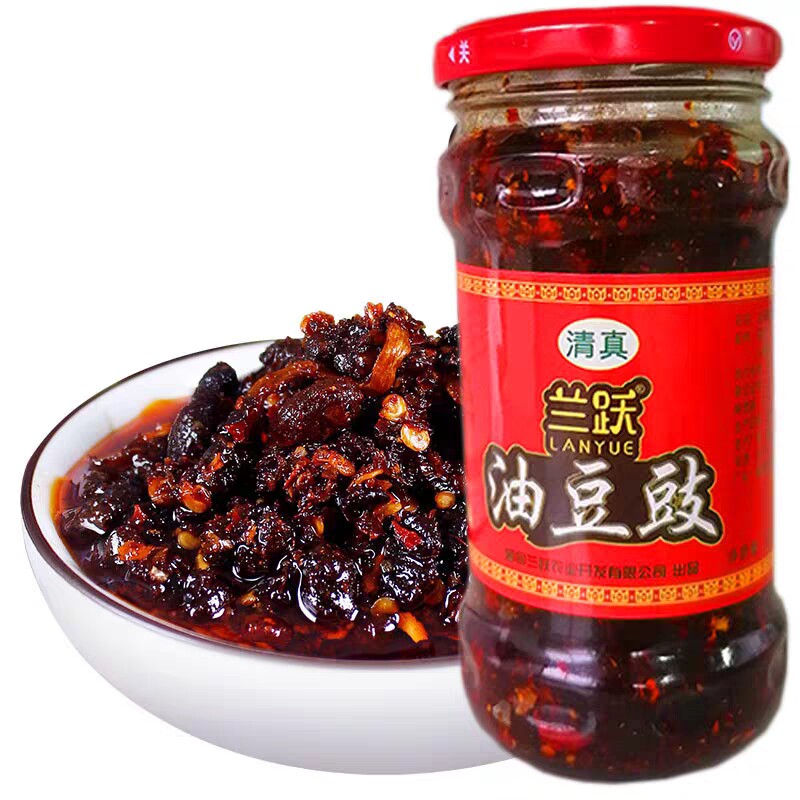 云南特产清真油豆鼓下饭酱炒菜拌凉菜包邮