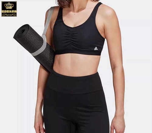 ADIDAS速干女子运动内衣瑜伽训练