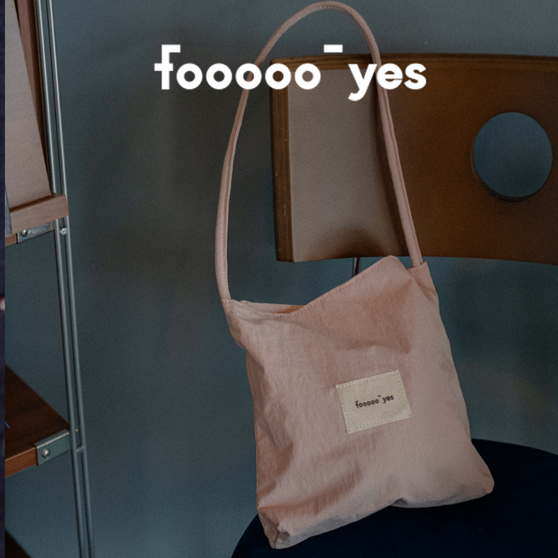 foooooˉyes | 轻语系列「小纸条单肩包」轻盈防泼水手提单肩小包