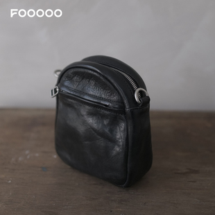 FOOOOO植鞣系列「egg蛋蛋包」小众氛围感复古日系单肩斜挎包
