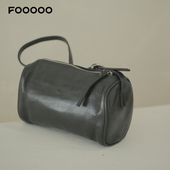 fooooobag植鞣系列「Rolling腋下小桶」极简头层牛皮手提单肩女包