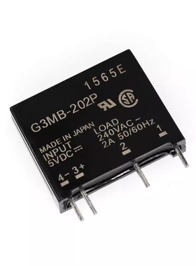国产 固态继电器G3MB-202P-5VDC 4脚2A240VAC 5V 12V 24V