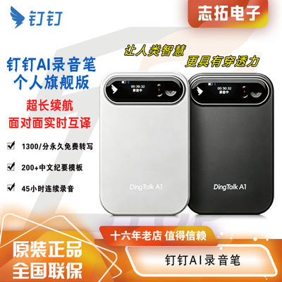 钉钉A1会议录音笔实时转写