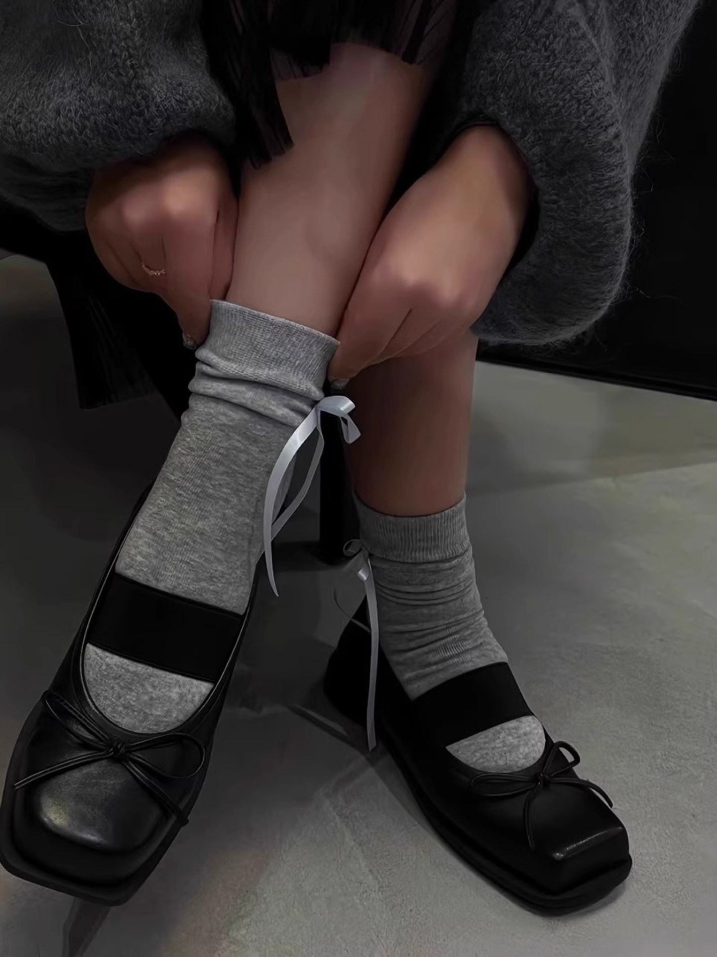 Chic Retro Square Toe Leather Mary Janes - Vintage Charm, Modern Comfort - Product image 3