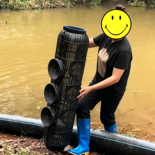 新款大号捕鱼倒须笼地鱼笼沉底通用河鱼虾笼专用黄鳝神器泥鳅笼