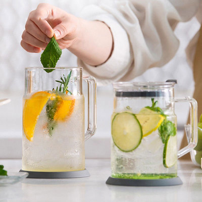 乐扣玻璃杯水杯女生泡茶杯子