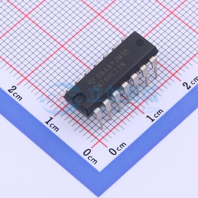 逻辑门 SN74HC27N PDIP-14 TI/德州 电子元器件配单原装正品