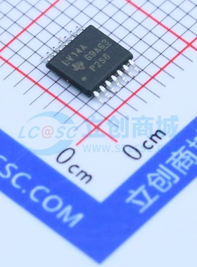 反相器 SN74LV14APWR TSSOP-14 TI/德州 电子元器件配单原装正品