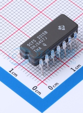 缓冲器/驱动器/收发器 SNJ5407J CDIP-14 TI/德州 电子元器件配单