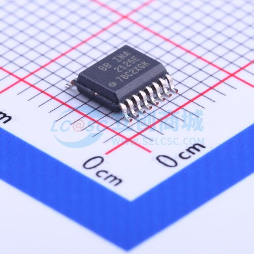 仪表放大器 INA2126E/250 SSOP-16 TI/德州 电子元件配单原装正品