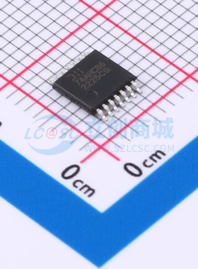 逻辑门 74AHC86T14-13 TSSOP-14 DIODES(美台) 电子元件原装正品