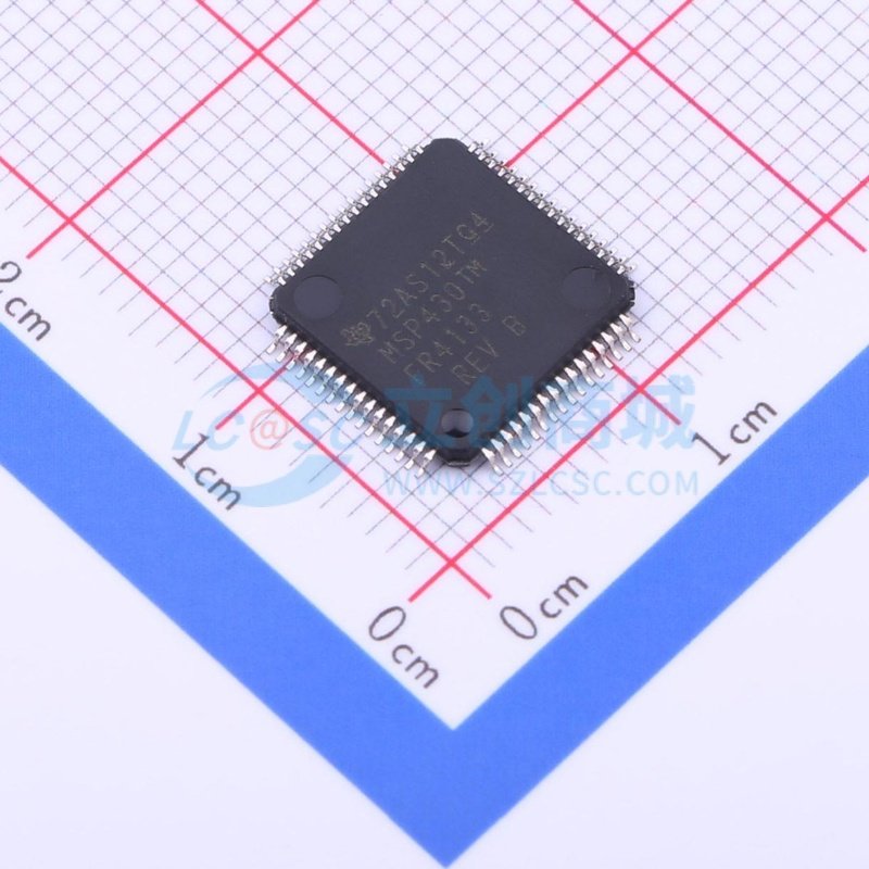 单片机(MCU/MPU/SOC) MSP430FR4133IPMR LQFP-64 TI/德州 元器件