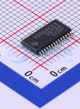 数模转换芯片DAC TLV320DAC23PW TSSOP-28 TI/德州 电子元件配单