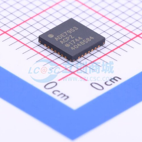 电能计量芯片 ADE7953ACPZ LFCSP-28 ADI(亚德诺) 电子元器件配单
