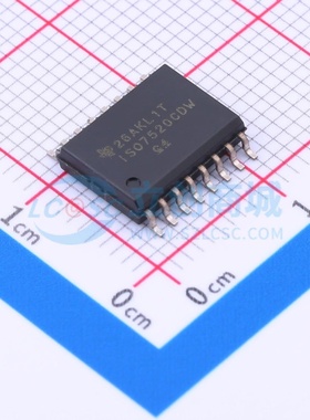 数字隔离器 ISO7520CDWR SOIC-16 TI/德州 电子元件配单原装正品