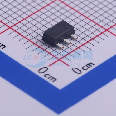 三极管(BJT) FCX690BTA SOT-89 DIODES(美台) 电子元器件原装正品
