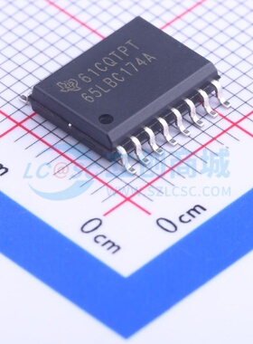 RS-485/RS-422芯片 SN65LBC174A16DW SOIC-16 TI/德州 电子元器件