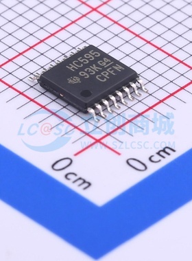 移位寄存器 SN74HC595PWR TSSOP-16 TI/德州 电子元器件原装正品