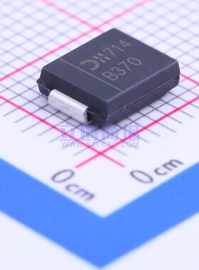 肖特基二极管 B370-13-F DO-214AB DIODES(美台) 电子元器件配单