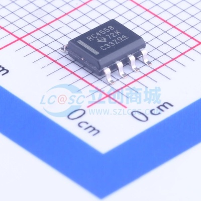 运算放大器 RC4558DRG4 SOIC-8 TI/德州 电子元器件配单原装正品
