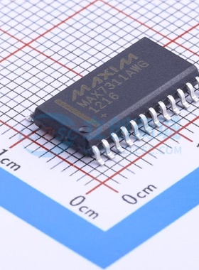 I/O扩展器 MAX7311AWG+ SOIC-24 MAXIM(美信) 电子元器件原装正品