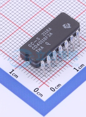 逻辑门 CD4011BF3A CDIP-14 TI/德州 电子元器件配单原装正品