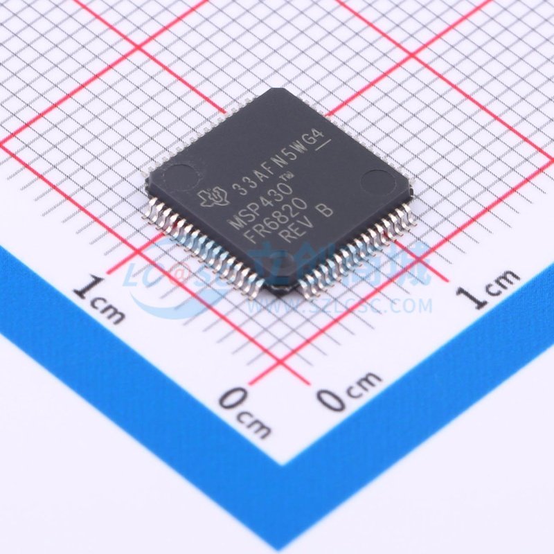 单片机(MCU/MPU/SOC) MSP430FR6820IPMR LQFP-64 TI/德州 元器件