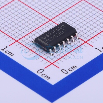 LVDS芯片 SN65MLVD207D SOIC-14 TI/德州 电子元器件配单原装正品