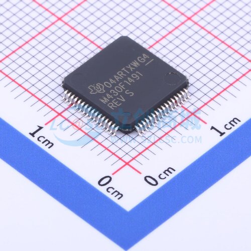 单片机(MCU/MPU/SOC) MSP430F1491IPM LQFP-64 TI/德州 原装正品