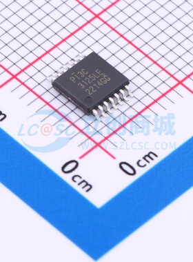 信号开关/编解码器/多路复用器 PI3C3125LEX TSSOP-14 DIODES(美