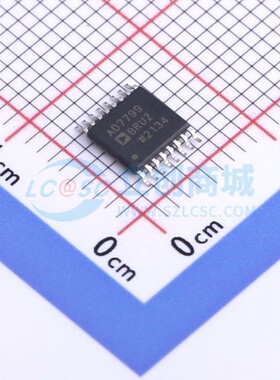 模数转换芯片ADC AD7799BRUZ TSSOP-16 ADI(亚德诺) 电子元件配单